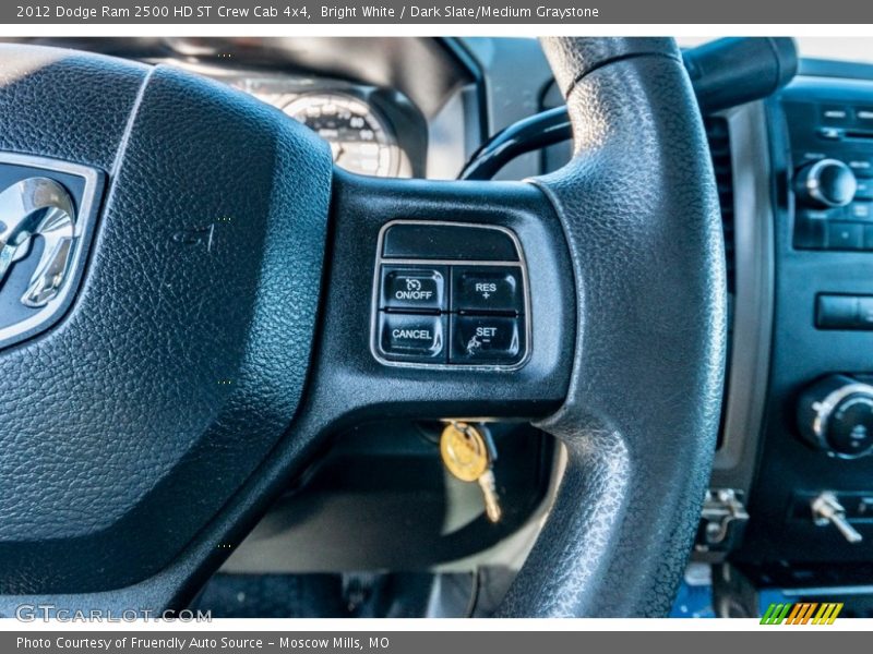 Bright White / Dark Slate/Medium Graystone 2012 Dodge Ram 2500 HD ST Crew Cab 4x4