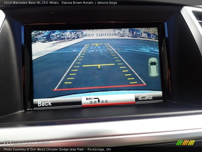 Dakota Brown Metallic / Almond Beige 2014 Mercedes-Benz ML 350 4Matic