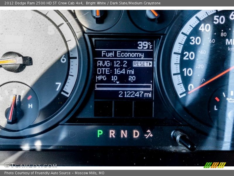 Bright White / Dark Slate/Medium Graystone 2012 Dodge Ram 2500 HD ST Crew Cab 4x4