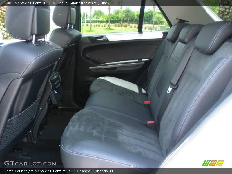 Alabaster White / Black 2006 Mercedes-Benz ML 350 4Matic