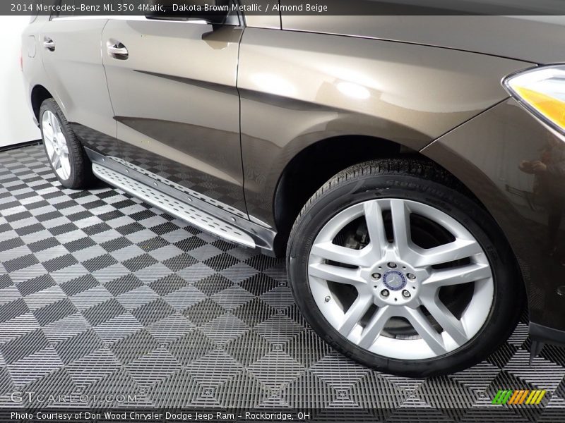 Dakota Brown Metallic / Almond Beige 2014 Mercedes-Benz ML 350 4Matic