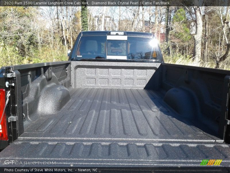 Diamond Black Crystal Pearl / Cattle Tan/Black 2020 Ram 3500 Laramie Longhorn Crew Cab 4x4