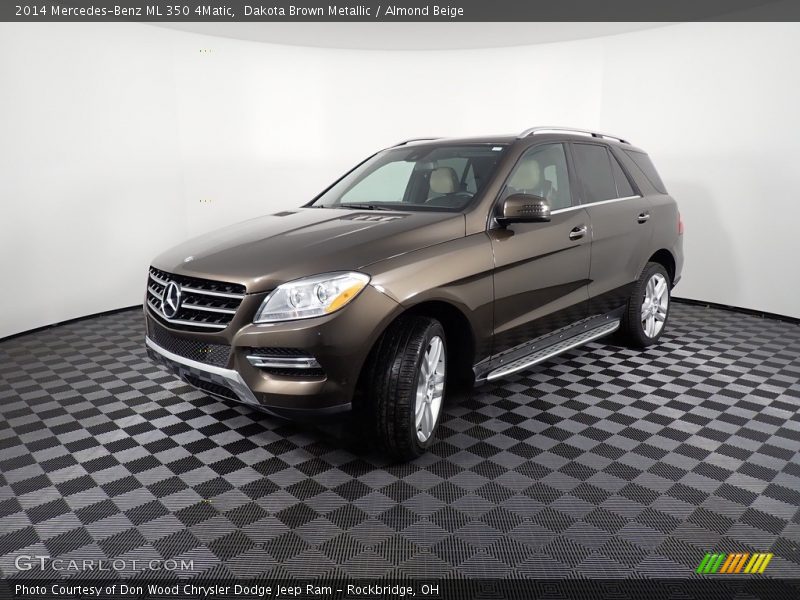 Dakota Brown Metallic / Almond Beige 2014 Mercedes-Benz ML 350 4Matic