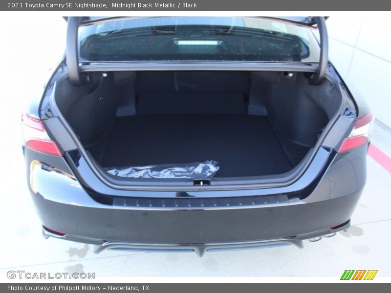 Midnight Black Metallic / Black 2021 Toyota Camry SE Nightshade