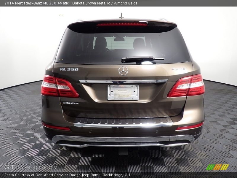 Dakota Brown Metallic / Almond Beige 2014 Mercedes-Benz ML 350 4Matic