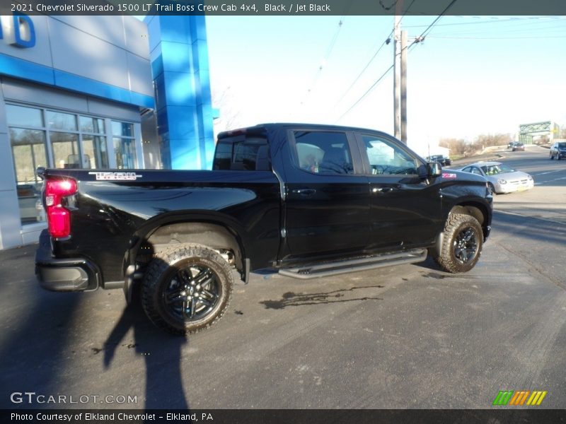 Black / Jet Black 2021 Chevrolet Silverado 1500 LT Trail Boss Crew Cab 4x4