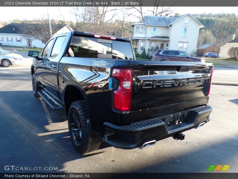 Black / Jet Black 2021 Chevrolet Silverado 1500 LT Trail Boss Crew Cab 4x4