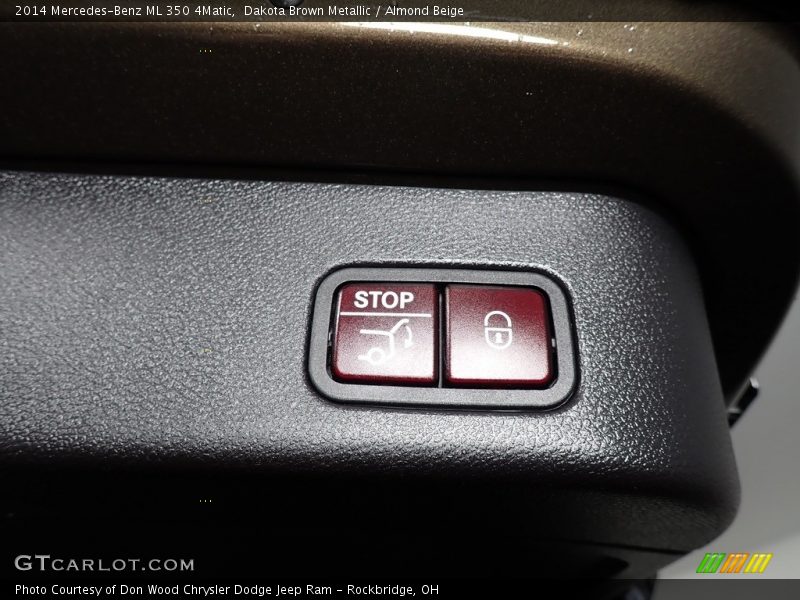 Dakota Brown Metallic / Almond Beige 2014 Mercedes-Benz ML 350 4Matic