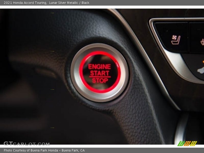 Lunar Silver Metallic / Black 2021 Honda Accord Touring