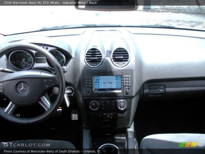 Alabaster White / Black 2006 Mercedes-Benz ML 350 4Matic