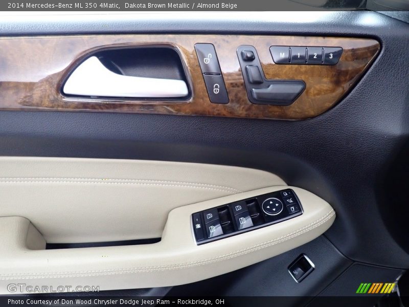 Dakota Brown Metallic / Almond Beige 2014 Mercedes-Benz ML 350 4Matic