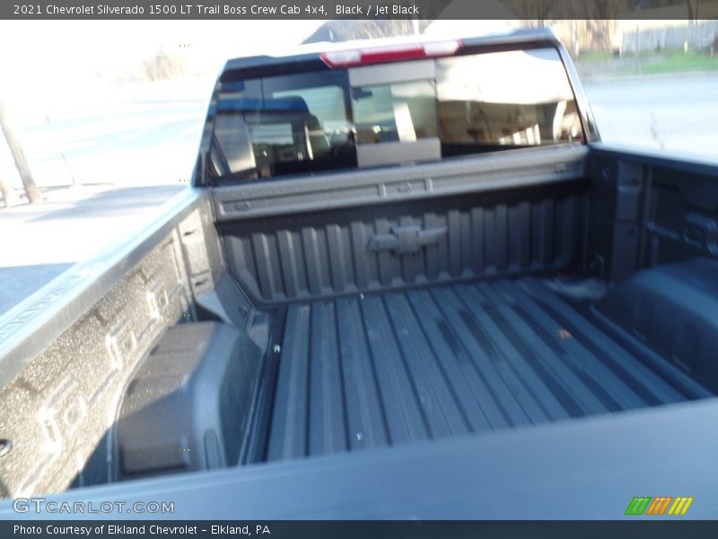 Black / Jet Black 2021 Chevrolet Silverado 1500 LT Trail Boss Crew Cab 4x4