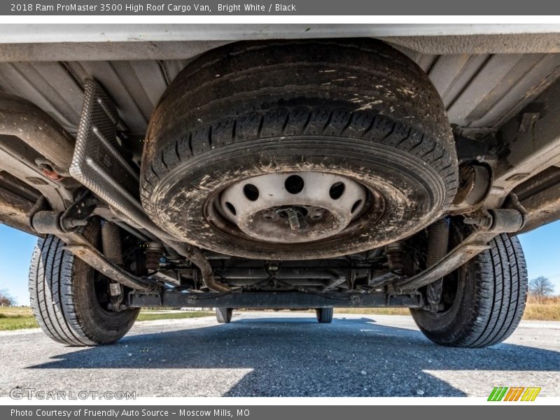 Bright White / Black 2018 Ram ProMaster 3500 High Roof Cargo Van