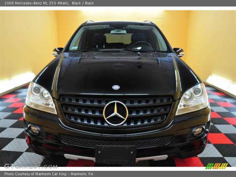 Black / Black 2006 Mercedes-Benz ML 350 4Matic