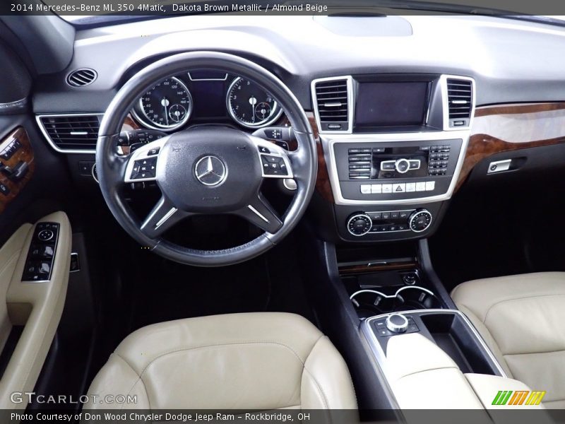 Dakota Brown Metallic / Almond Beige 2014 Mercedes-Benz ML 350 4Matic