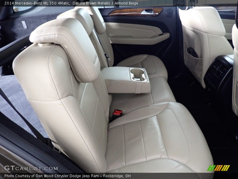 Dakota Brown Metallic / Almond Beige 2014 Mercedes-Benz ML 350 4Matic