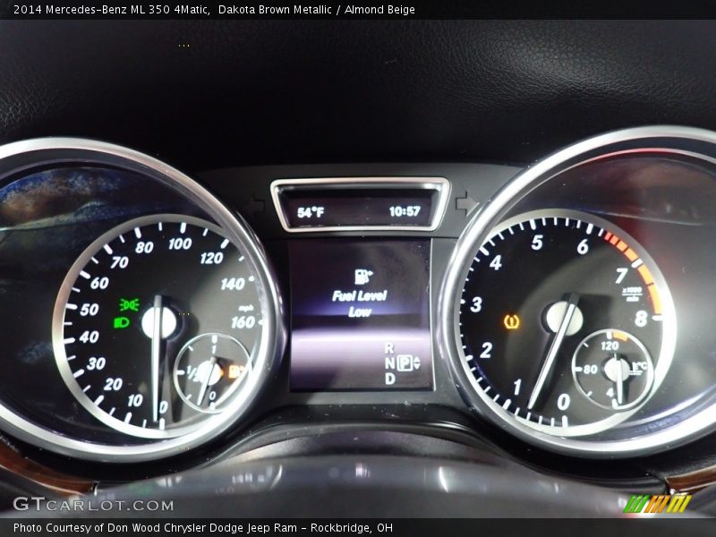 Dakota Brown Metallic / Almond Beige 2014 Mercedes-Benz ML 350 4Matic