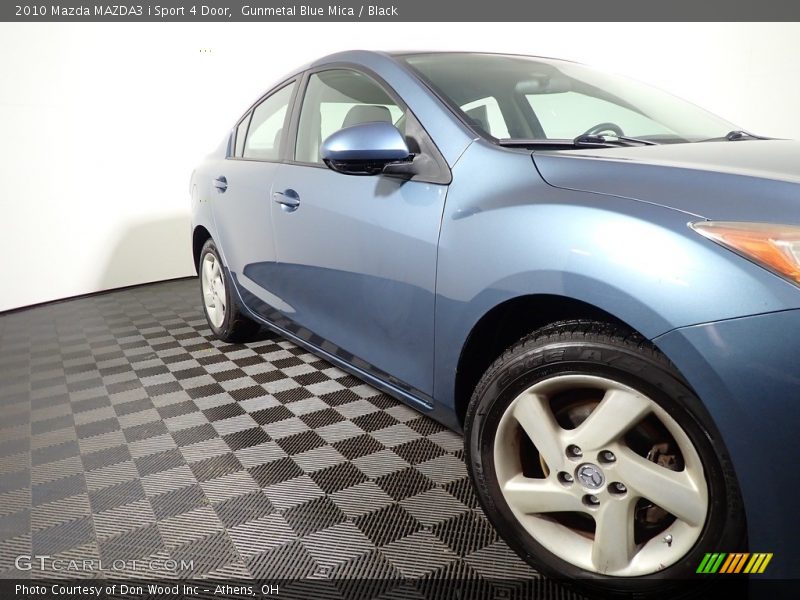 Gunmetal Blue Mica / Black 2010 Mazda MAZDA3 i Sport 4 Door