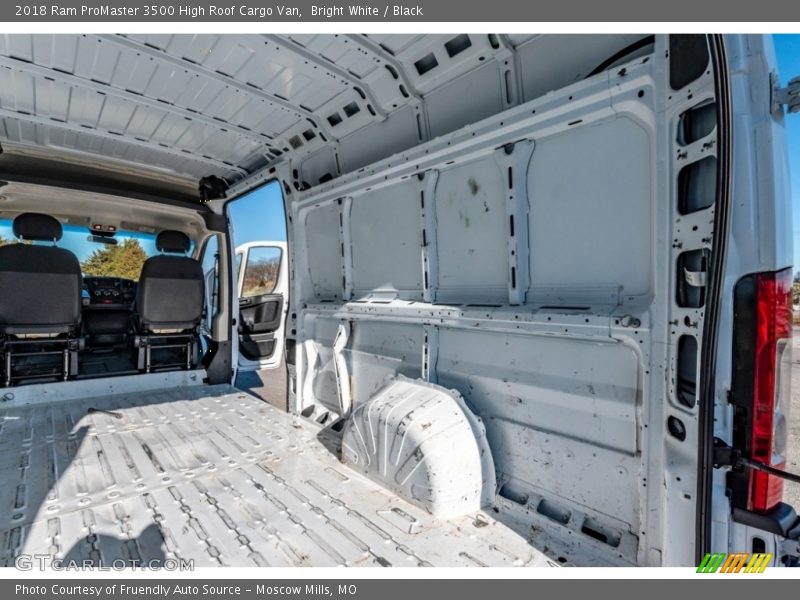 Bright White / Black 2018 Ram ProMaster 3500 High Roof Cargo Van