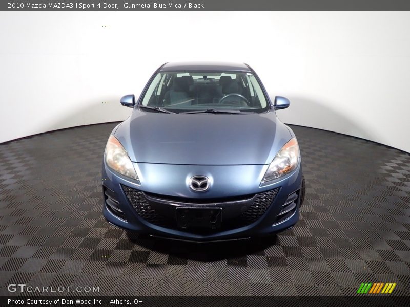 Gunmetal Blue Mica / Black 2010 Mazda MAZDA3 i Sport 4 Door