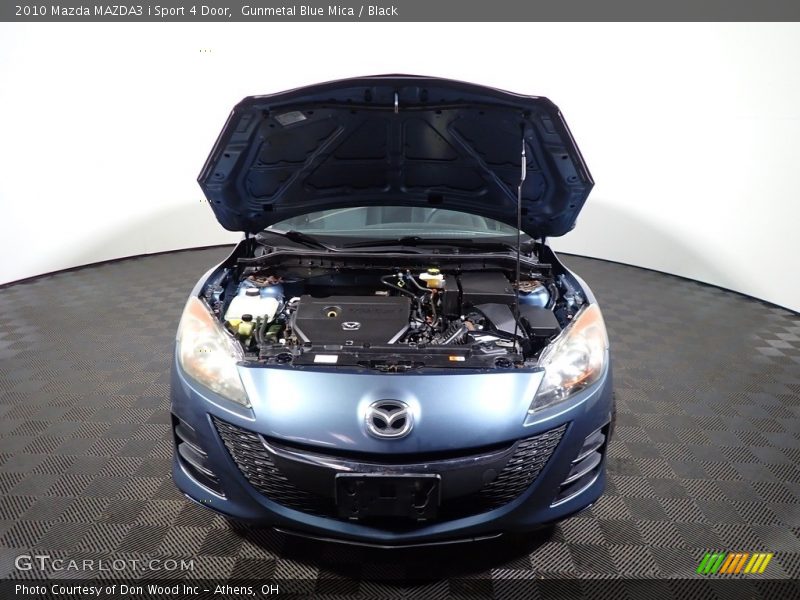 Gunmetal Blue Mica / Black 2010 Mazda MAZDA3 i Sport 4 Door