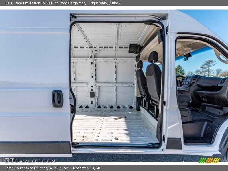 Bright White / Black 2018 Ram ProMaster 3500 High Roof Cargo Van