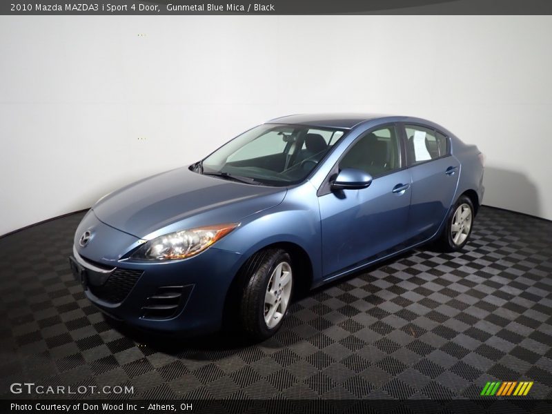Gunmetal Blue Mica / Black 2010 Mazda MAZDA3 i Sport 4 Door