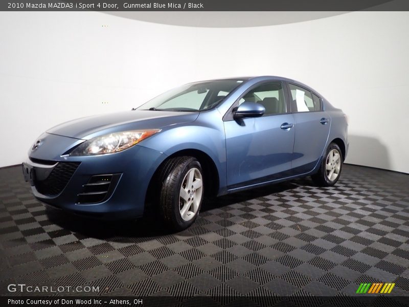 Gunmetal Blue Mica / Black 2010 Mazda MAZDA3 i Sport 4 Door