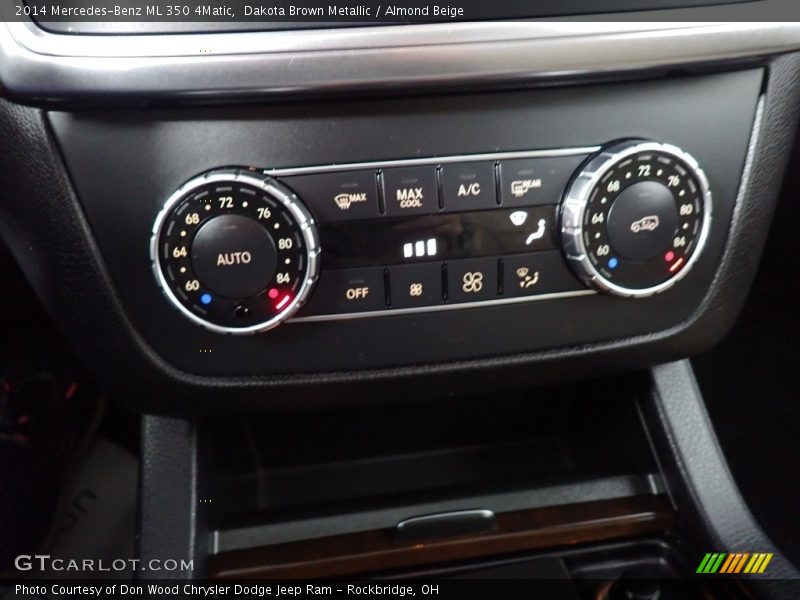 Dakota Brown Metallic / Almond Beige 2014 Mercedes-Benz ML 350 4Matic
