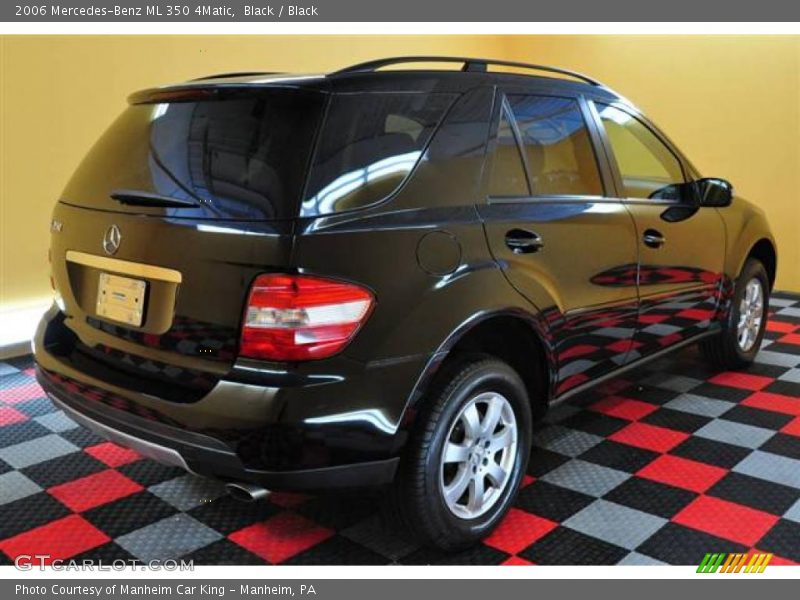 Black / Black 2006 Mercedes-Benz ML 350 4Matic