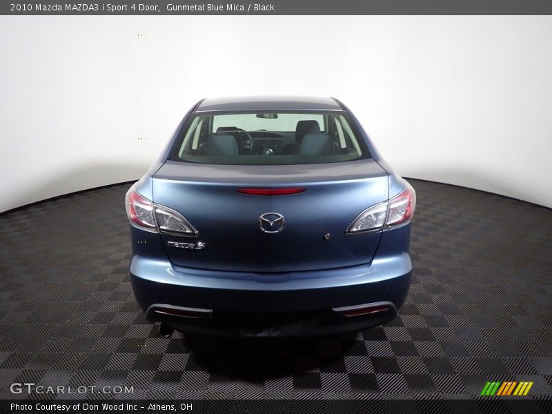 Gunmetal Blue Mica / Black 2010 Mazda MAZDA3 i Sport 4 Door