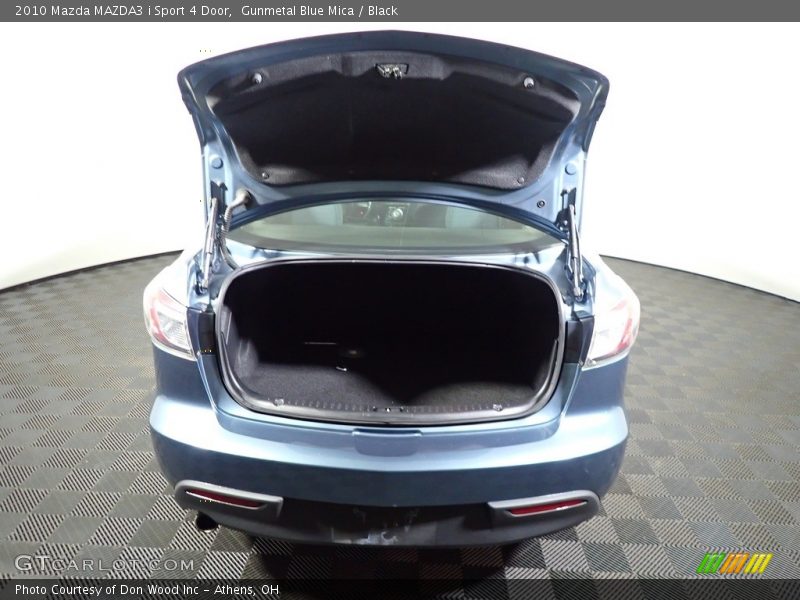 Gunmetal Blue Mica / Black 2010 Mazda MAZDA3 i Sport 4 Door