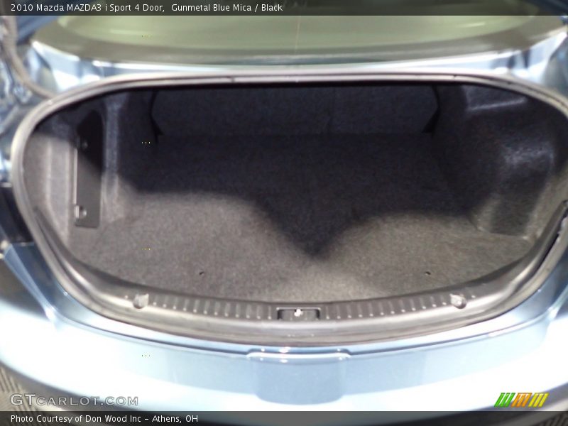 Gunmetal Blue Mica / Black 2010 Mazda MAZDA3 i Sport 4 Door