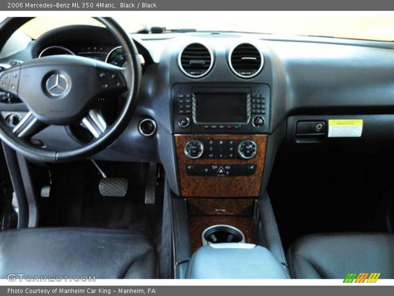 Black / Black 2006 Mercedes-Benz ML 350 4Matic