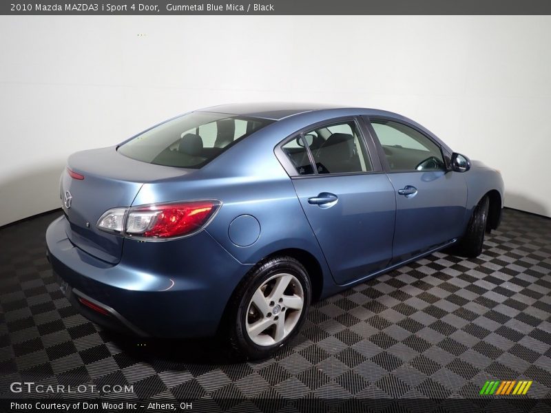Gunmetal Blue Mica / Black 2010 Mazda MAZDA3 i Sport 4 Door