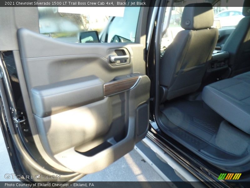 Black / Jet Black 2021 Chevrolet Silverado 1500 LT Trail Boss Crew Cab 4x4