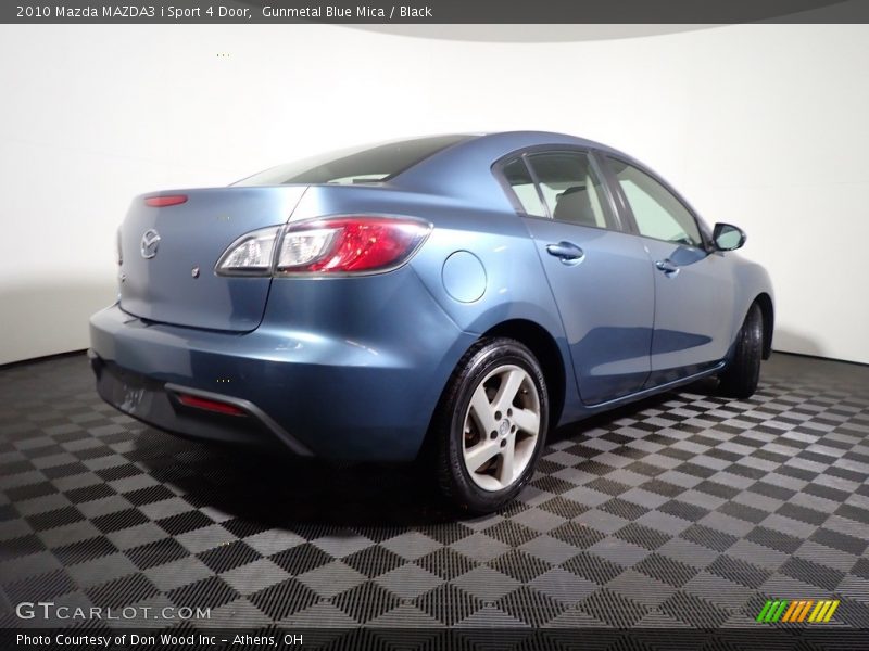 Gunmetal Blue Mica / Black 2010 Mazda MAZDA3 i Sport 4 Door