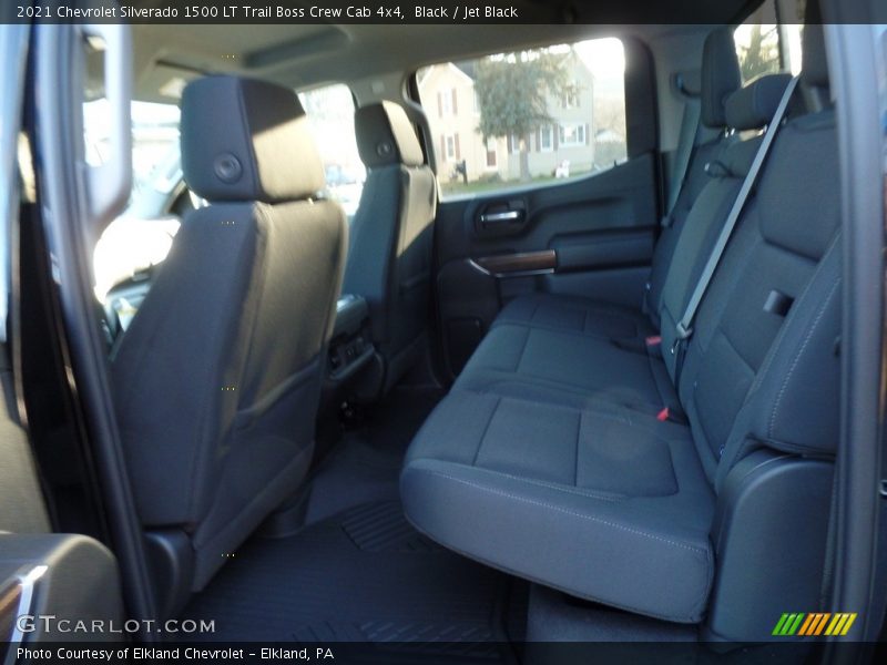 Black / Jet Black 2021 Chevrolet Silverado 1500 LT Trail Boss Crew Cab 4x4