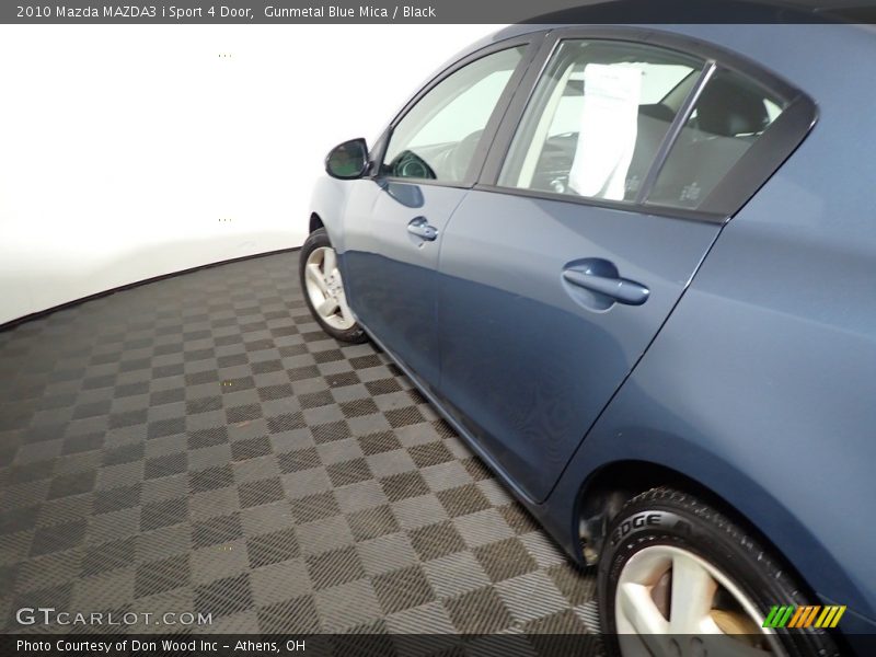 Gunmetal Blue Mica / Black 2010 Mazda MAZDA3 i Sport 4 Door