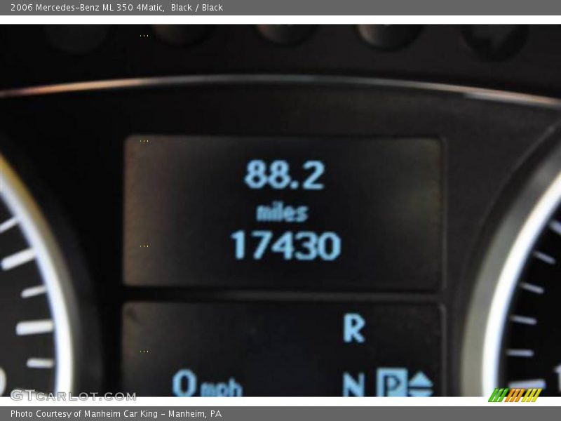 Black / Black 2006 Mercedes-Benz ML 350 4Matic