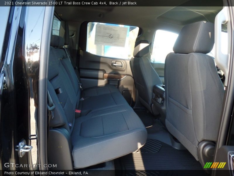 Black / Jet Black 2021 Chevrolet Silverado 1500 LT Trail Boss Crew Cab 4x4