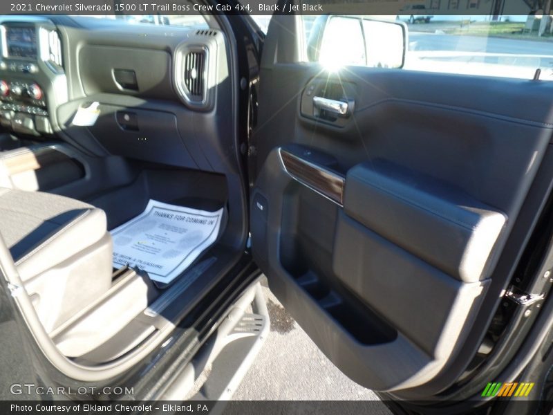 Black / Jet Black 2021 Chevrolet Silverado 1500 LT Trail Boss Crew Cab 4x4