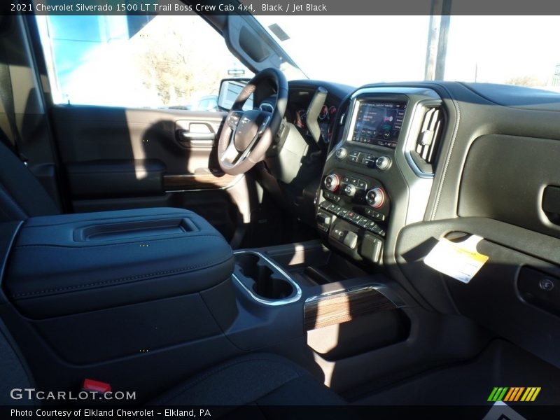 Black / Jet Black 2021 Chevrolet Silverado 1500 LT Trail Boss Crew Cab 4x4