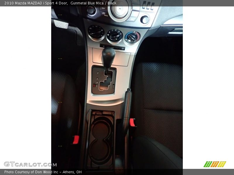 Gunmetal Blue Mica / Black 2010 Mazda MAZDA3 i Sport 4 Door