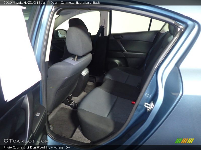 Gunmetal Blue Mica / Black 2010 Mazda MAZDA3 i Sport 4 Door