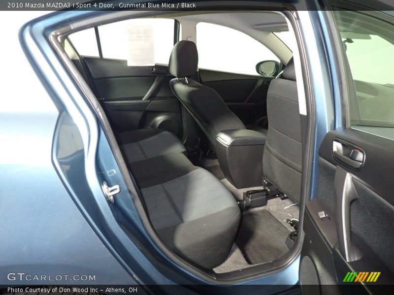 Gunmetal Blue Mica / Black 2010 Mazda MAZDA3 i Sport 4 Door