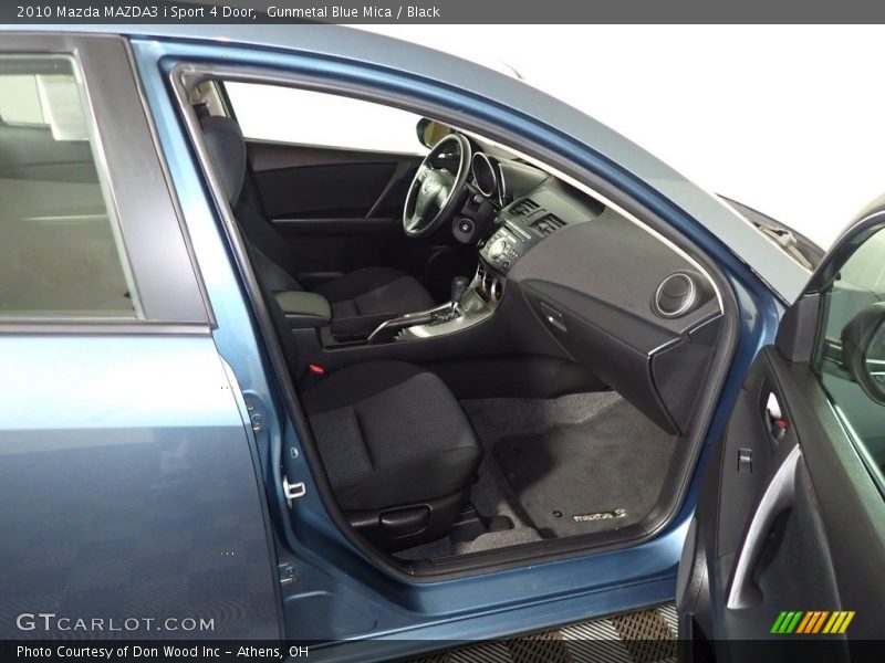 Gunmetal Blue Mica / Black 2010 Mazda MAZDA3 i Sport 4 Door