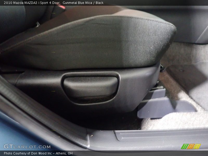 Gunmetal Blue Mica / Black 2010 Mazda MAZDA3 i Sport 4 Door