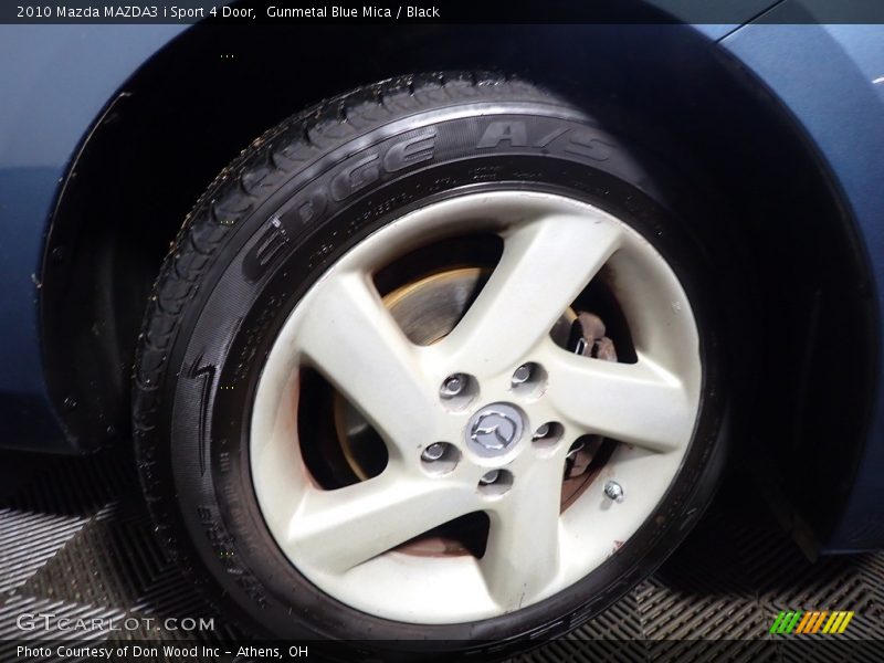 Gunmetal Blue Mica / Black 2010 Mazda MAZDA3 i Sport 4 Door
