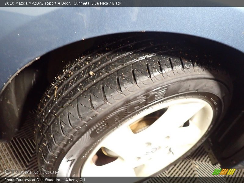 Gunmetal Blue Mica / Black 2010 Mazda MAZDA3 i Sport 4 Door